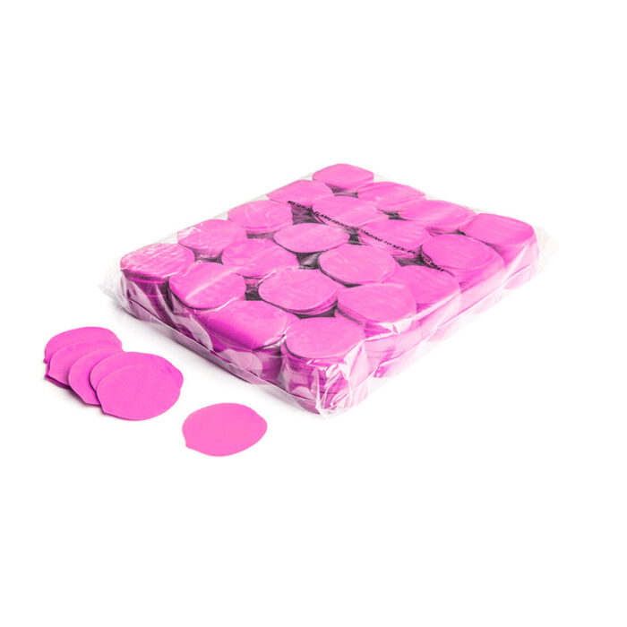 MagicFX - Slowfall confetti rose petals Ø 55 mm - Pink